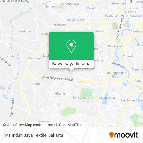 Peta PT Indah Jaya Textile