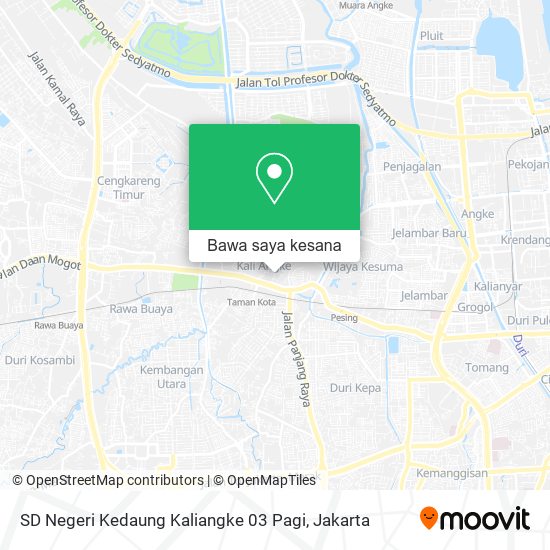 Peta SD Negeri Kedaung Kaliangke 03 Pagi