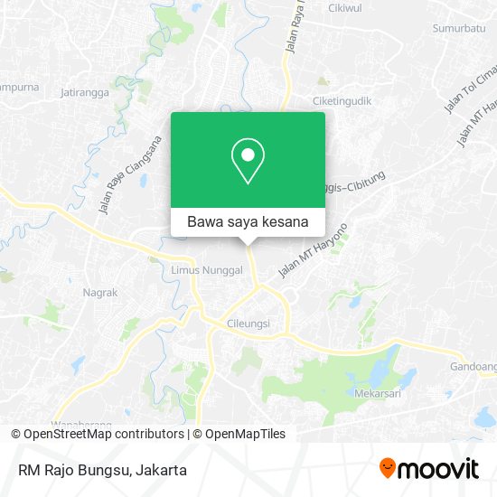 Peta RM Rajo Bungsu