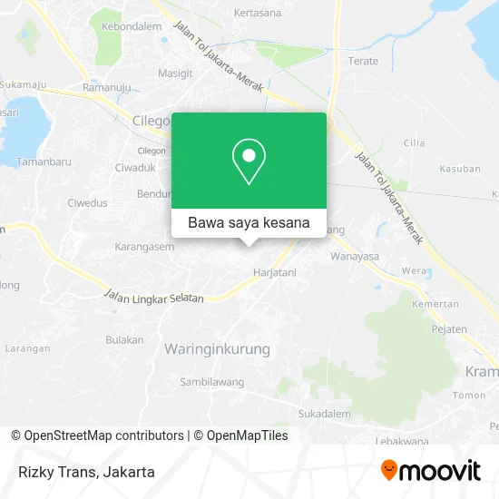 Peta Rizky Trans
