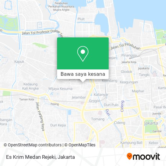 Peta Es Krim Medan Rejeki