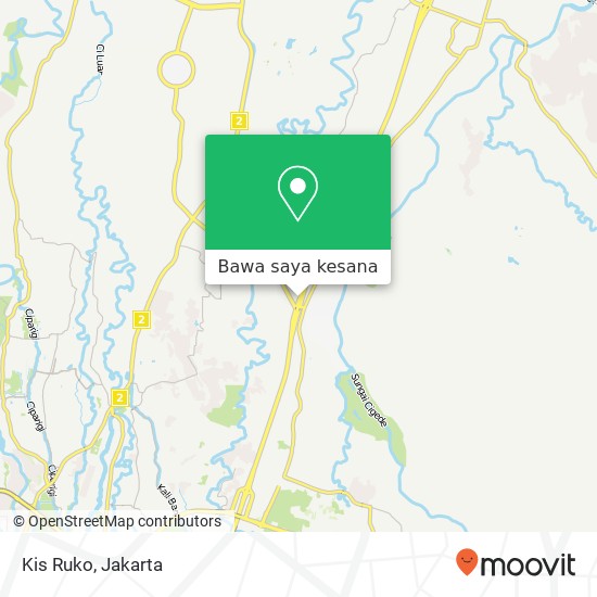 Peta Kis Ruko, Babakan Madang 16863