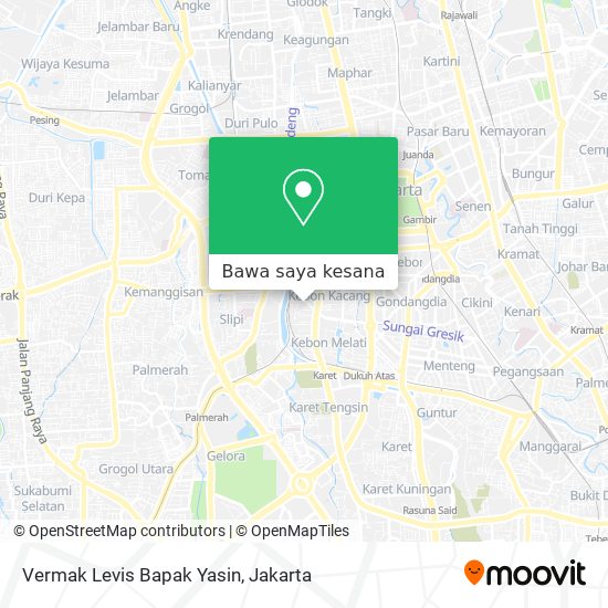 Peta Vermak Levis Bapak Yasin