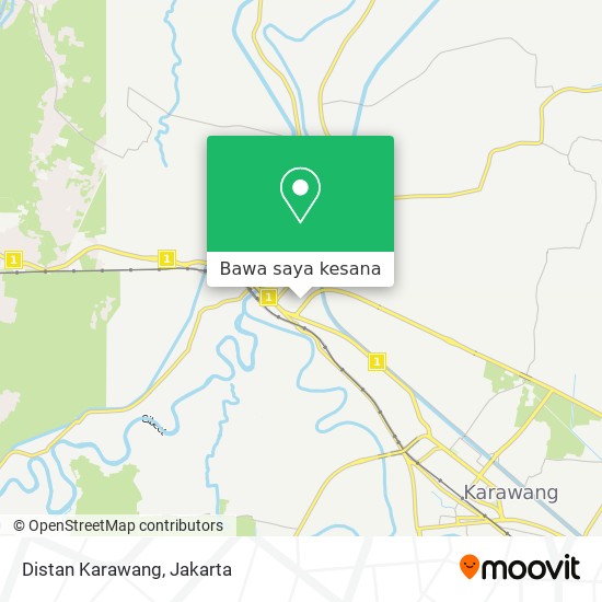 Peta Distan Karawang