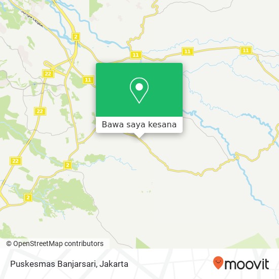 Peta Puskesmas Banjarsari