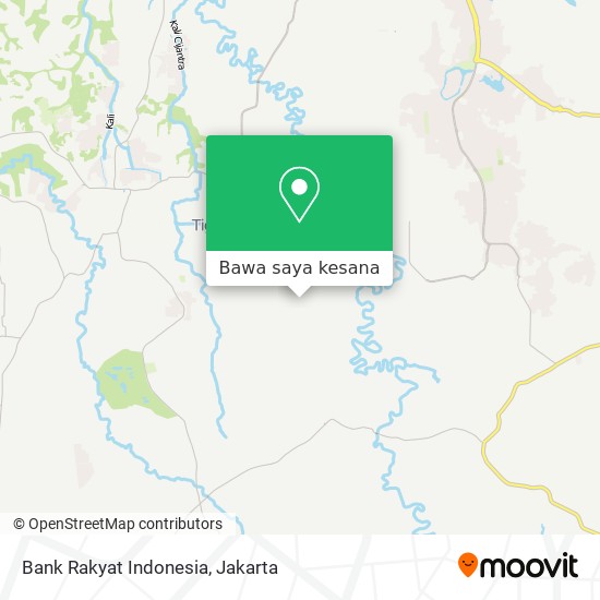 Peta Bank Rakyat Indonesia