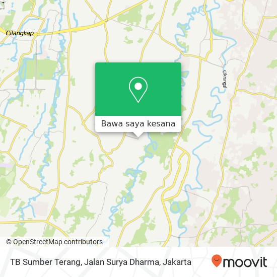 Peta TB Sumber Terang, Jalan Surya Dharma