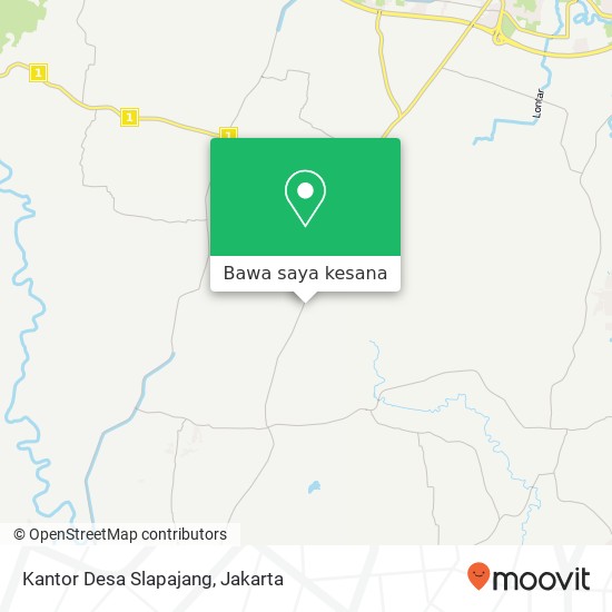 Peta Kantor Desa Slapajang