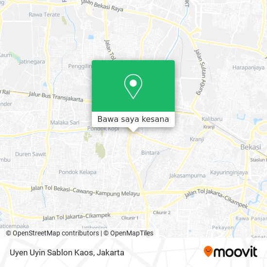 Peta Uyen Uyin Sablon Kaos