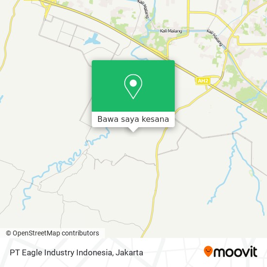Peta PT Eagle Industry Indonesia