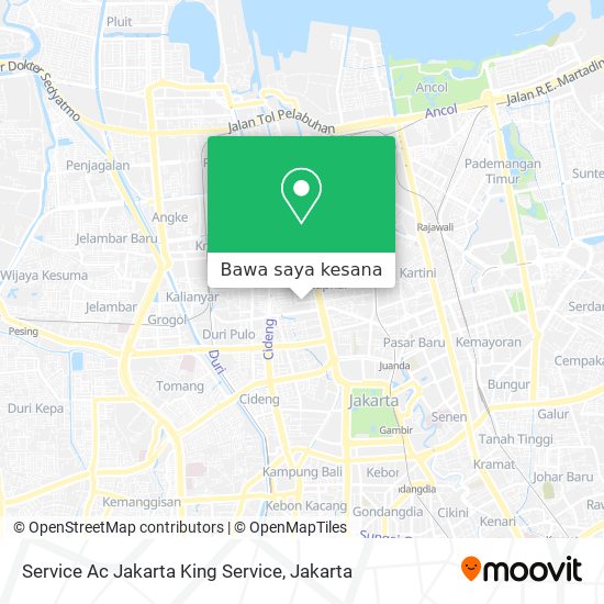 Peta Service Ac Jakarta King Service