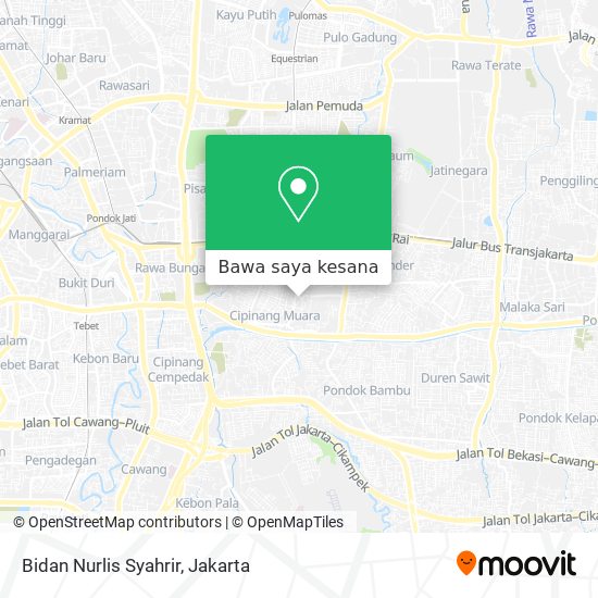 Peta Bidan Nurlis Syahrir