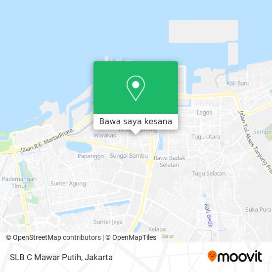 Peta SLB C Mawar Putih