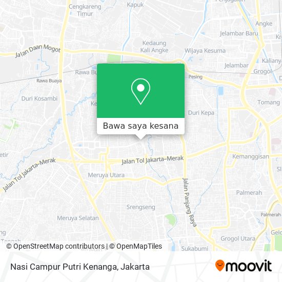 Peta Nasi Campur Putri Kenanga