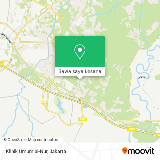 Peta Klinik Umum al-Nur