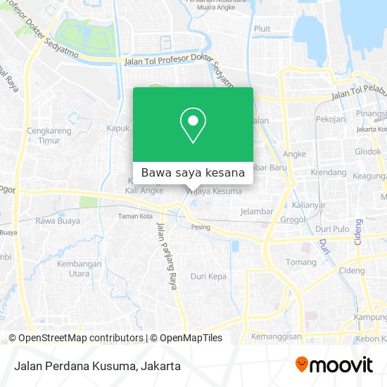 Peta Jalan Perdana Kusuma