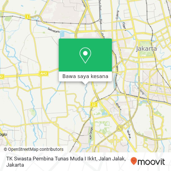 Peta TK Swasta Pembina Tunas Muda I Ikkt, Jalan Jalak