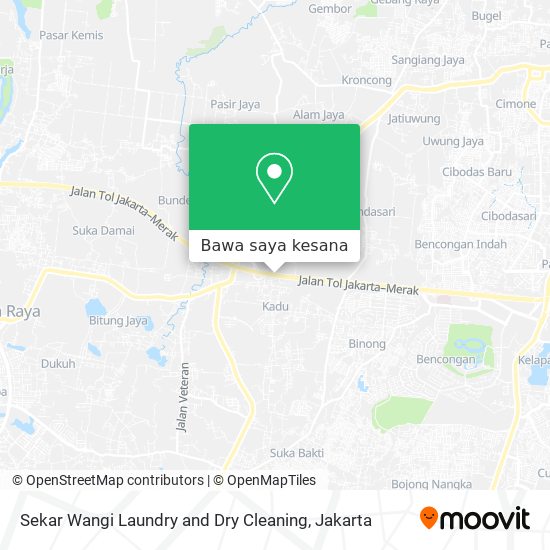 Peta Sekar Wangi Laundry and Dry Cleaning