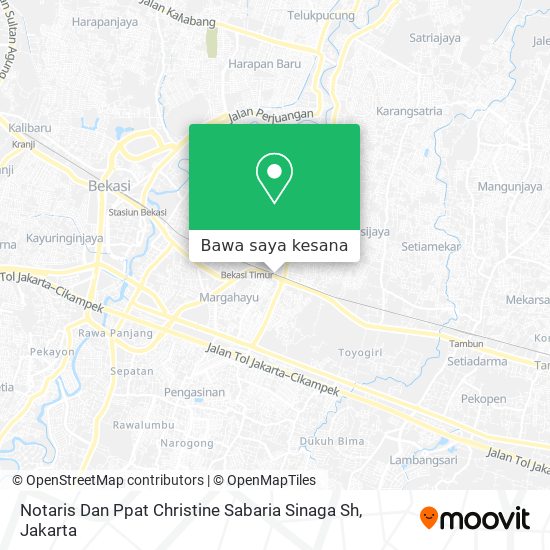Peta Notaris Dan Ppat Christine Sabaria Sinaga Sh