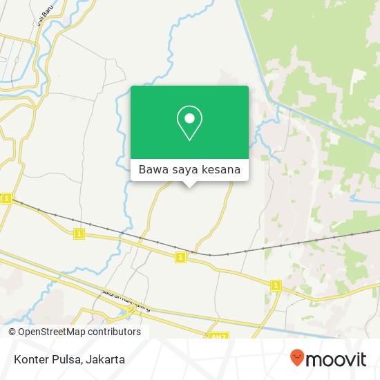 Peta Konter Pulsa, Tridayasakti Tambun Selatan