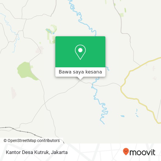 Peta Kantor Desa Kutruk