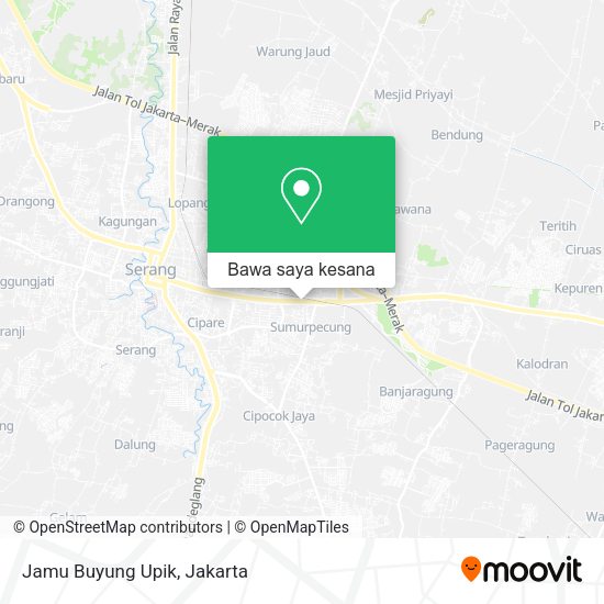 Peta Jamu Buyung Upik, Jalan Jenderal Sudirman