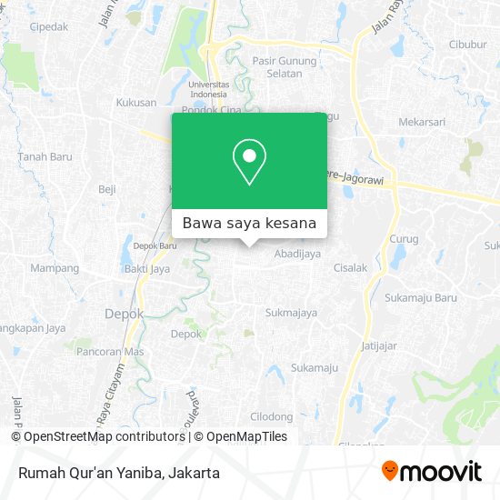 Peta Rumah Qur'an Yaniba