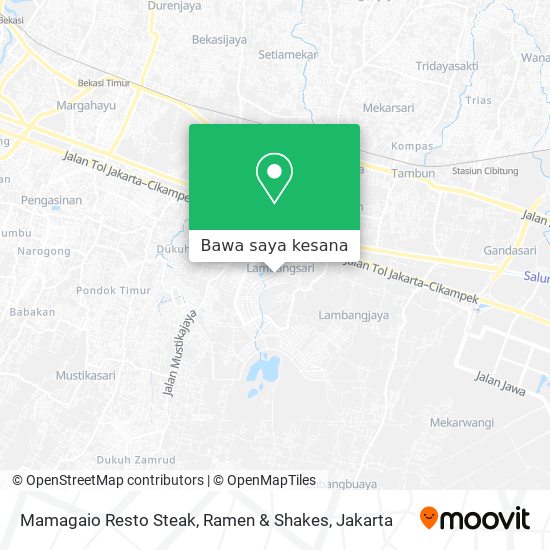 Peta Mamagaio Resto Steak, Ramen & Shakes