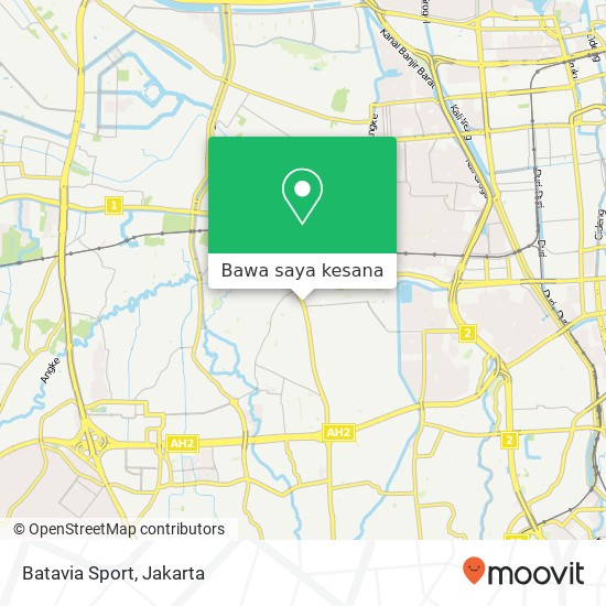 Peta Batavia Sport, Jalan Panjang Raya