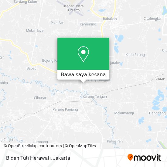 Peta Bidan Tuti Herawati