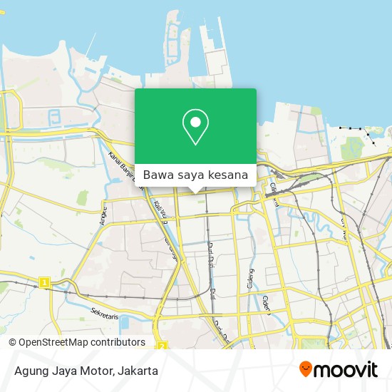 Peta Agung Jaya Motor