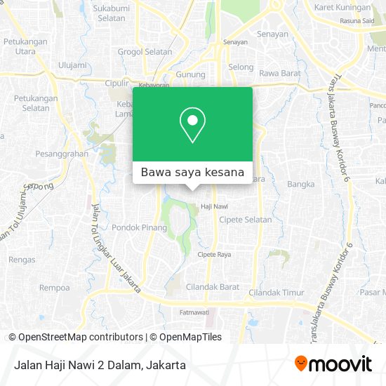 Peta Jalan Haji Nawi 2 Dalam