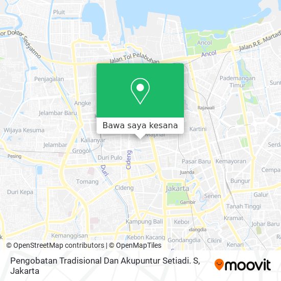 Peta Pengobatan Tradisional Dan Akupuntur Setiadi. S