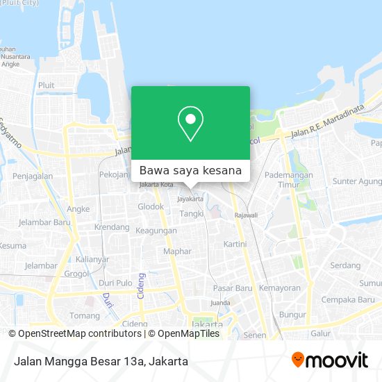 Peta Jalan Mangga Besar 13a