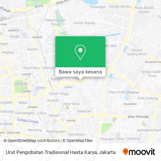 Peta Urut Pengobatan Tradisional Hasta Karya