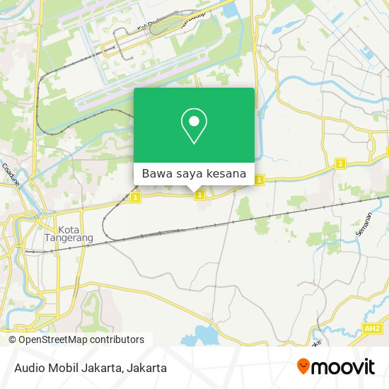 Peta Audio Mobil Jakarta