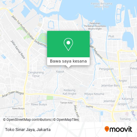 Peta Toko Sinar Jaya
