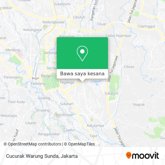 Peta Cucurak Warung Sunda