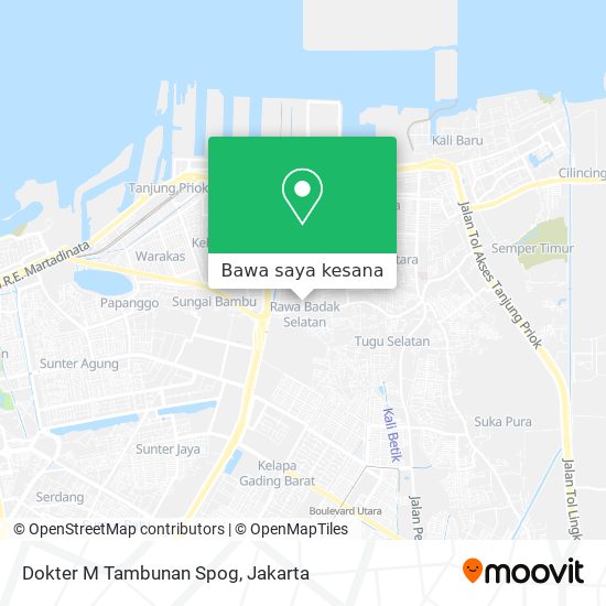 Peta Dokter M Tambunan Spog