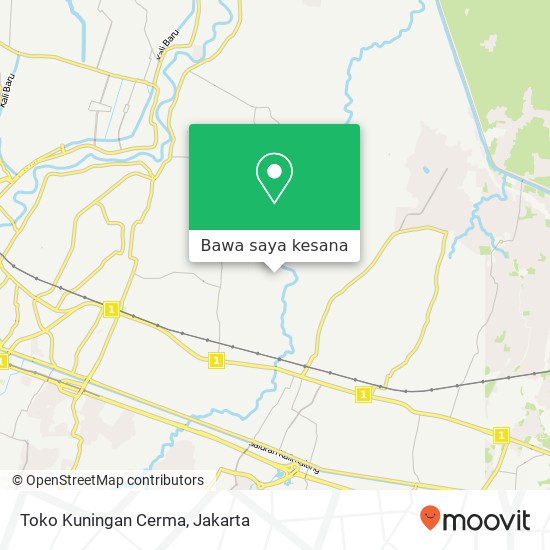 Peta Toko Kuningan Cerma