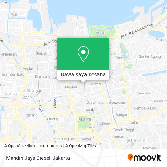 Peta Mandiri Jaya Diesel