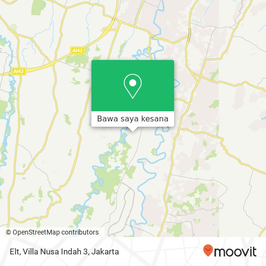Peta Elt, Villa Nusa Indah 3