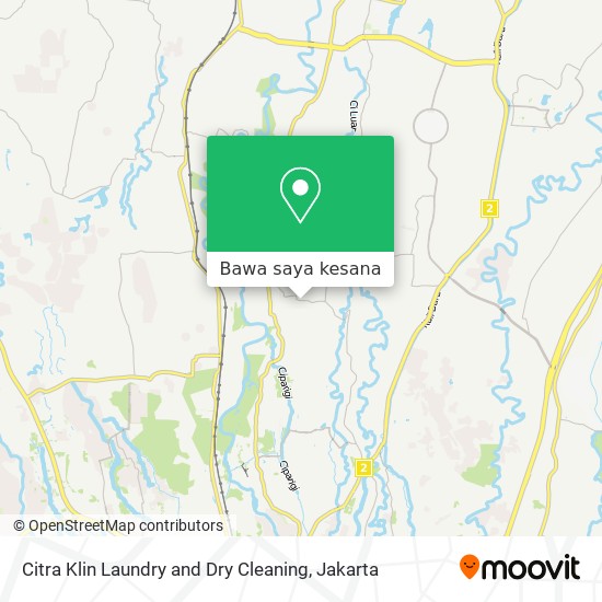 Peta Citra Klin Laundry and Dry Cleaning