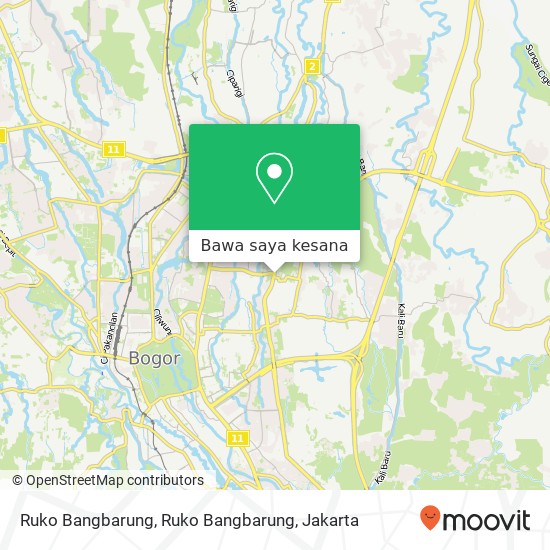 Peta Ruko Bangbarung, Ruko Bangbarung