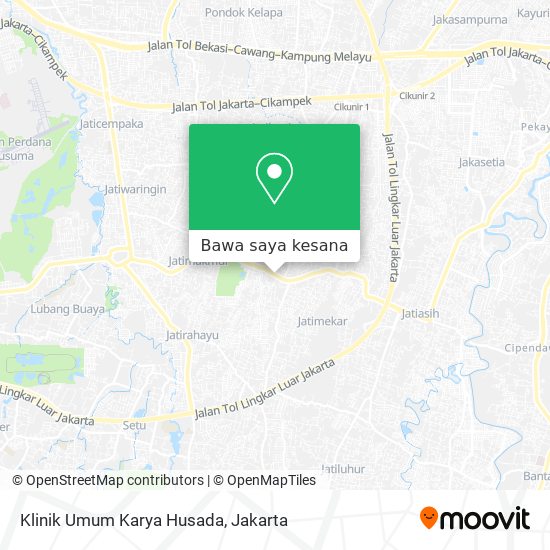 Peta Klinik Umum Karya Husada