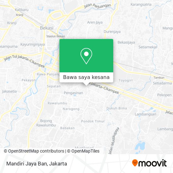 Peta Mandiri Jaya Ban