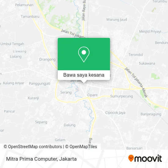 Peta Mitra Prima Computer