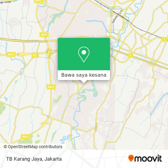 Peta TB Karang Jaya