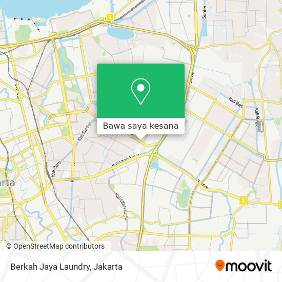 Peta Berkah Jaya Laundry