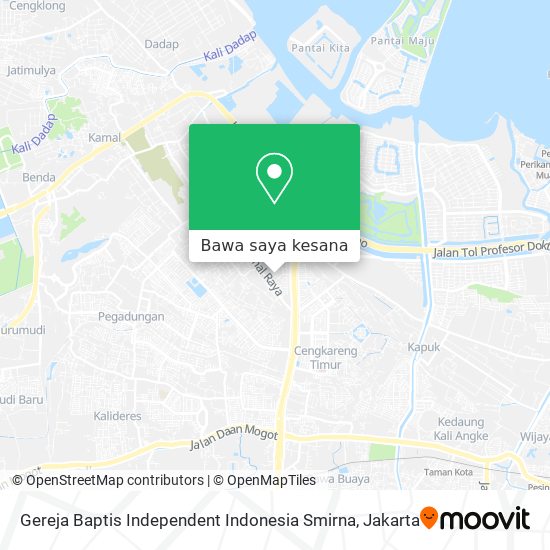 Peta Gereja Baptis Independent Indonesia Smirna